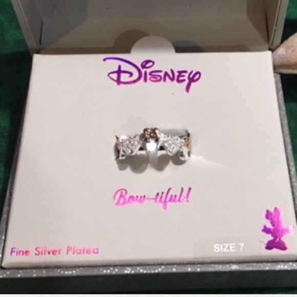 Disney Minnie Mouse Bow-tiful Silverplated ring - Picture 6 of 6